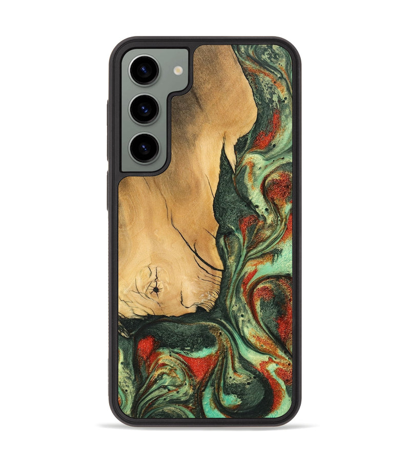 Galaxy S23 Plus Wood Phone Case - Zora (Green, 746900)