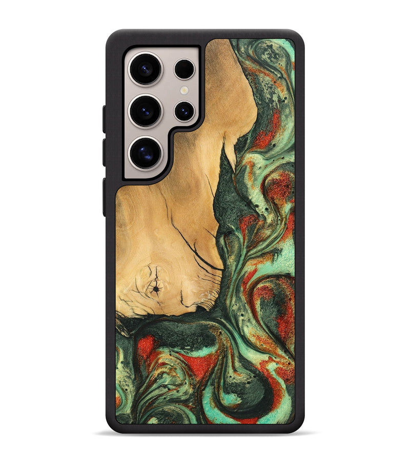 Galaxy S25 Ultra Wood Phone Case - Zora (Green, 746900)