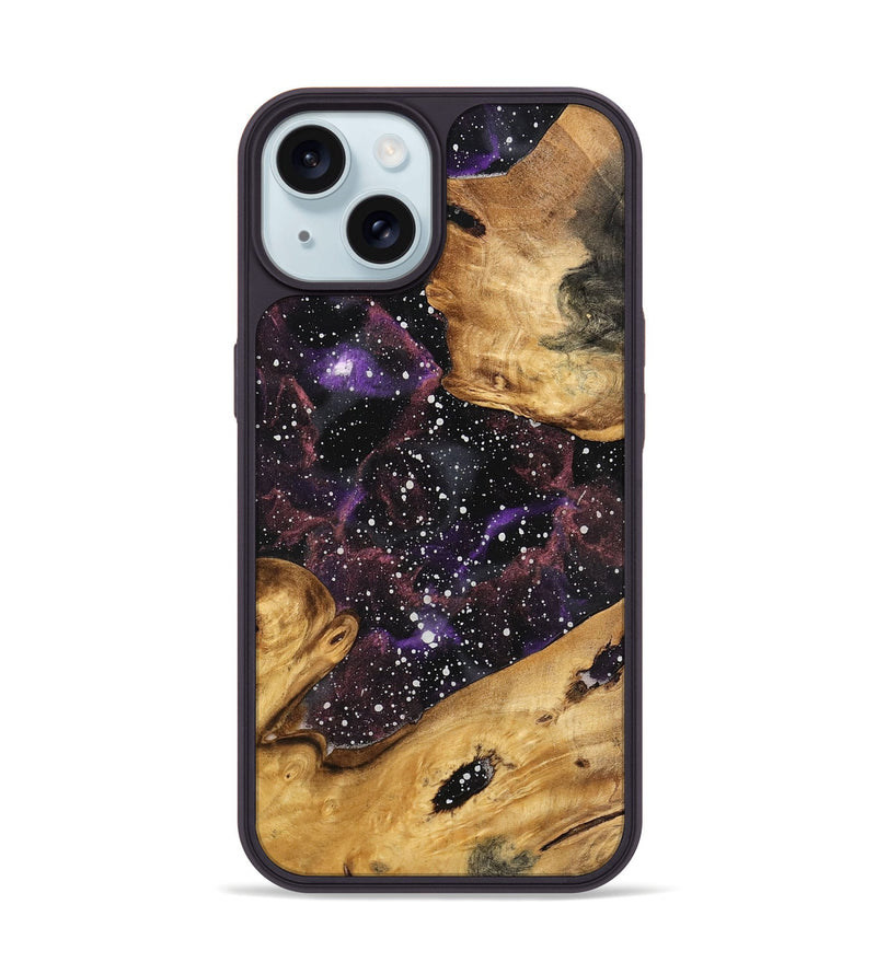 iPhone 15 Wood Phone Case - Tracee (Cosmos, 746902)