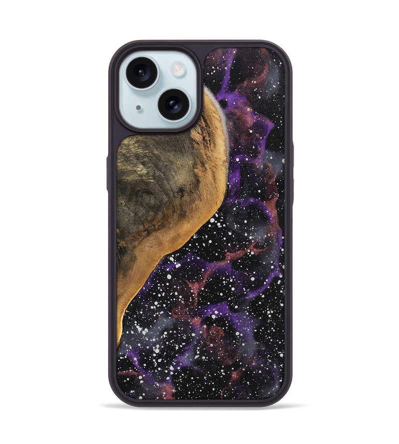 iPhone 15 Wood Phone Case - Otis (Cosmos, 746904)