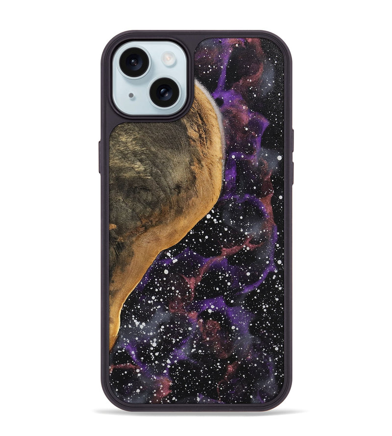 iPhone 15 Plus Wood Phone Case - Otis (Cosmos, 746904)