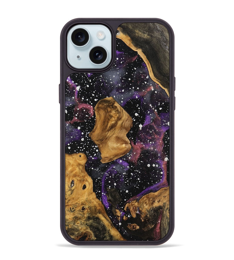 iPhone 15 Plus Wood Phone Case - Kaaren (Cosmos, 746907)