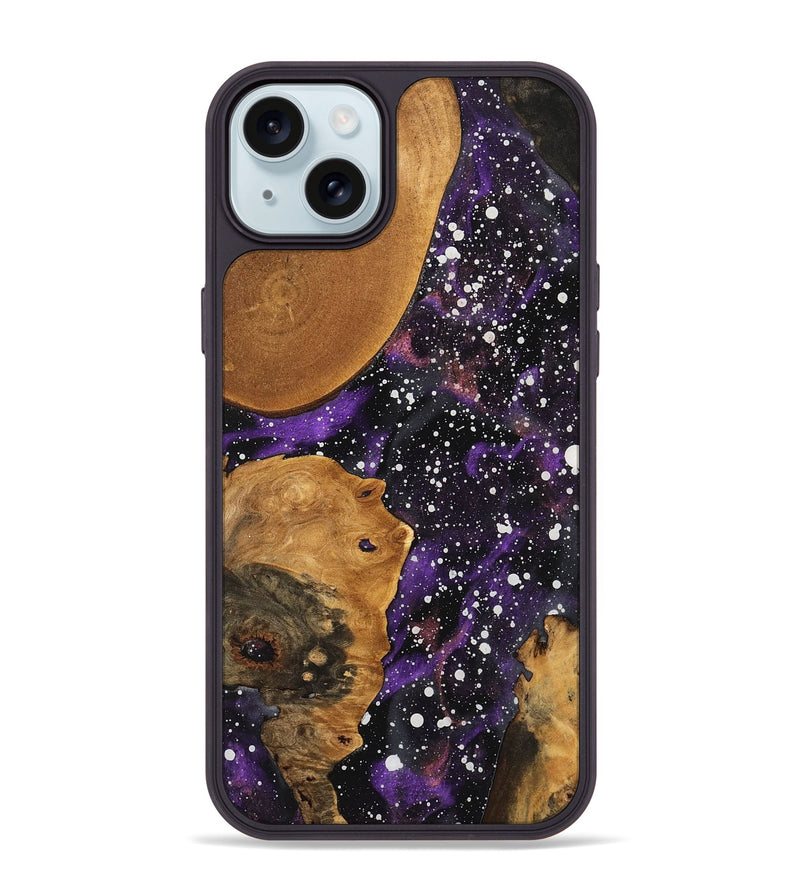 iPhone 15 Plus Wood Phone Case - Ashely (Cosmos, 746915)