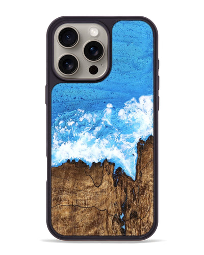 iPhone 16 Pro Max Wood Phone Case - Shelbie (Coastal, 746919)