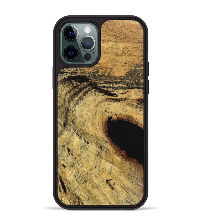 iPhone 12 Pro Max Wood Phone Case - Alisha (Wood Burl, 746920)