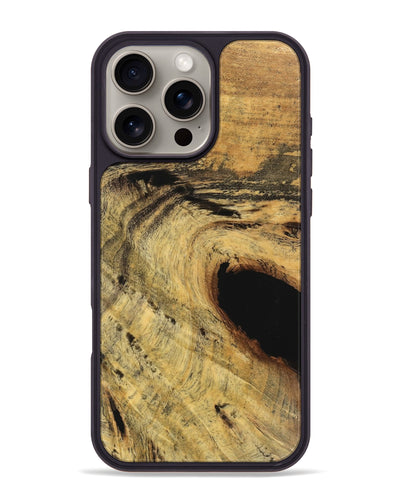 iPhone 16 Pro Max Wood Phone Case - Alisha (Wood Burl, 746920)