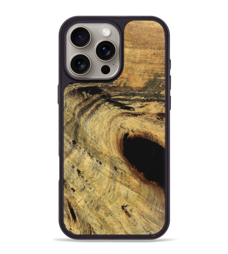 iPhone 16 Pro Max Wood Phone Case - Alisha (Wood Burl, 746920)