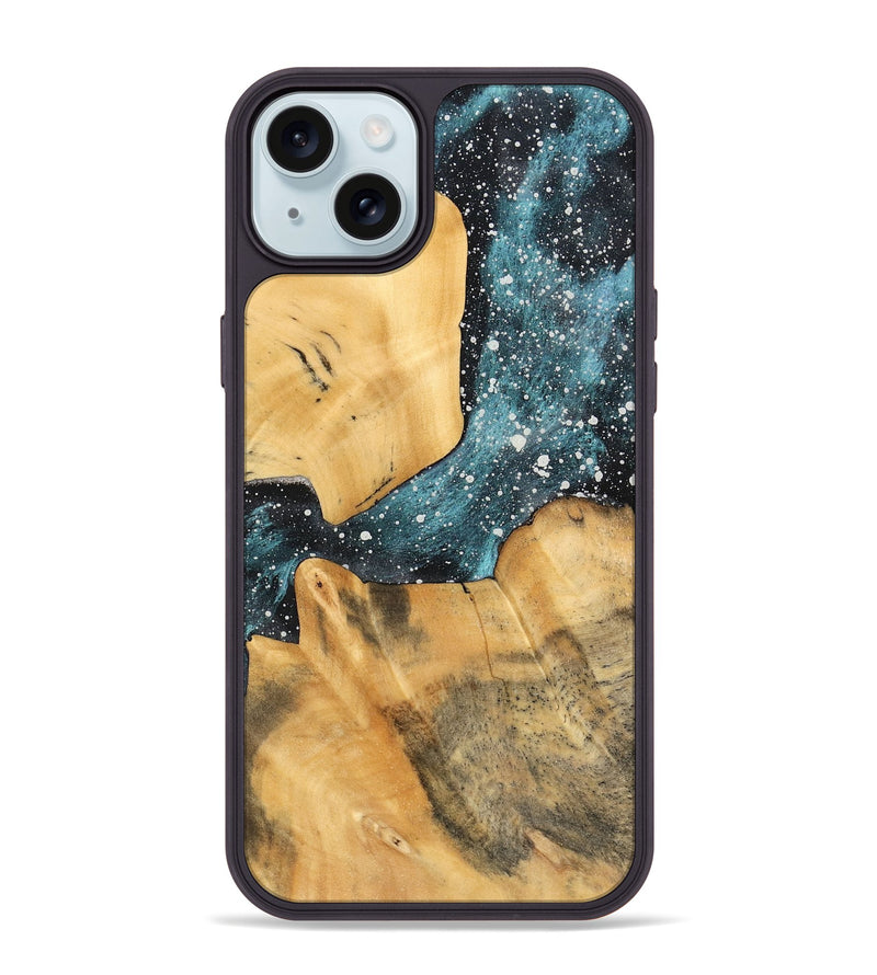 iPhone 15 Plus Wood Phone Case - Savana (Cosmos, 746922)