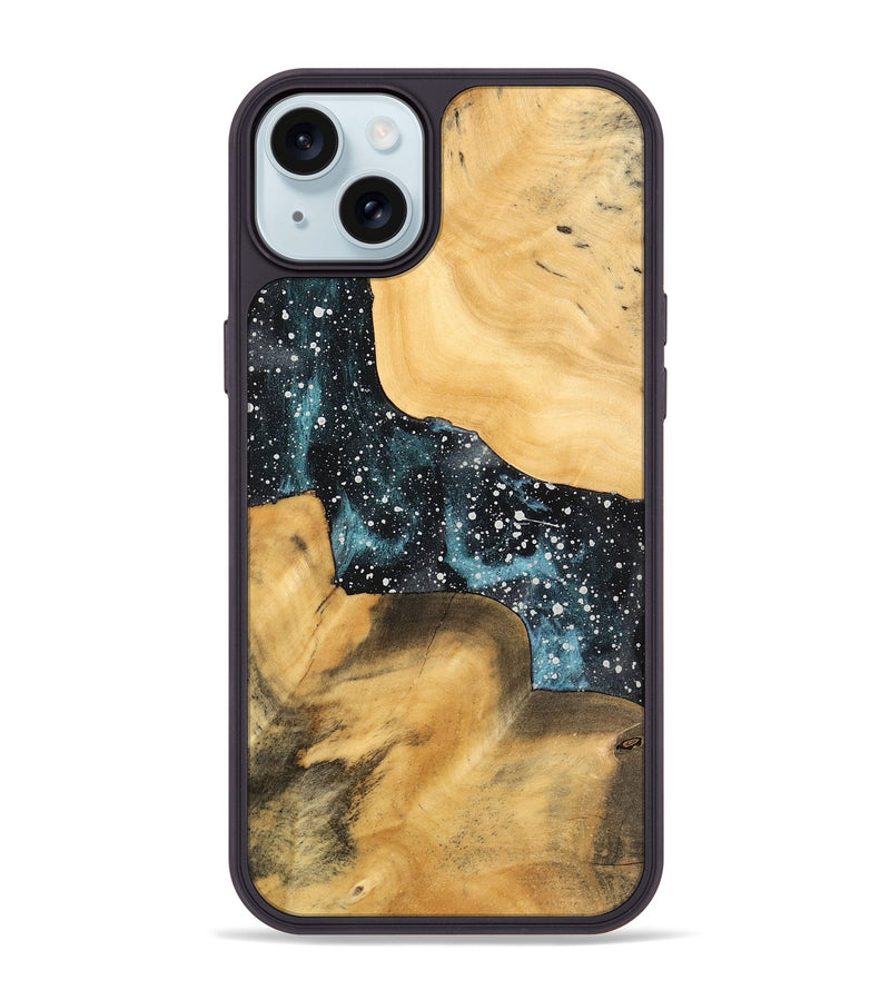 iPhone 15 Plus Wood Phone Case - Alyvia (Cosmos, 746923)