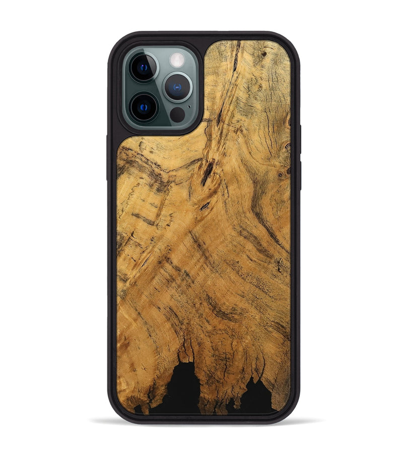 iPhone 12 Pro Max Wood Phone Case - Iyanna (Wood Burl, 746928)