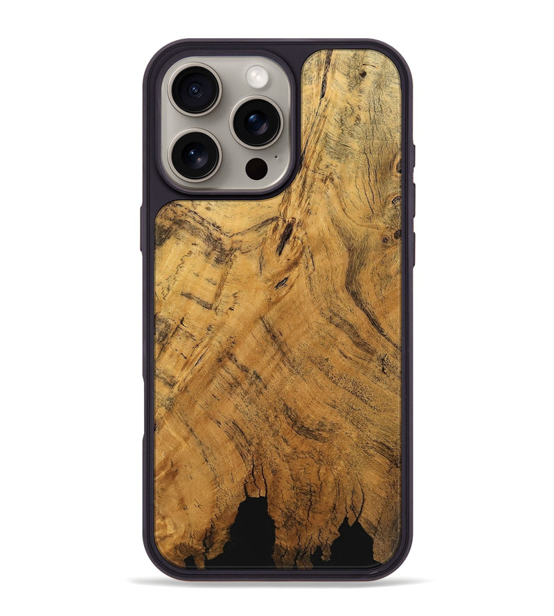 iPhone 16 Pro Max Wood Phone Case - Iyanna (Wood Burl, 746928)