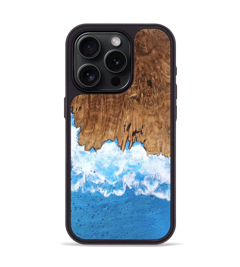 iPhone 15 Pro Wood Phone Case - Alonza (Coastal, 746929)