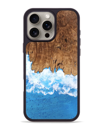 iPhone 16 Pro Max Wood Phone Case - Alonza (Coastal, 746929)