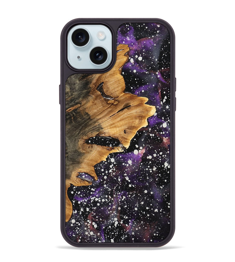 iPhone 15 Plus Wood Phone Case - Zayla (Cosmos, 746937)