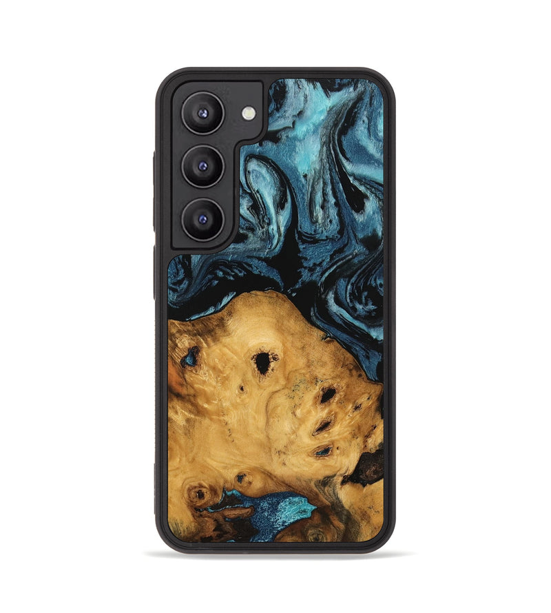 Galaxy S23 Wood Phone Case - Kamron (Blue, 746938)