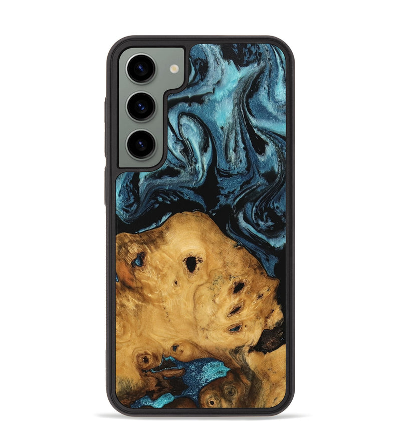 Galaxy S23 Plus Wood Phone Case - Kamron (Blue, 746938)