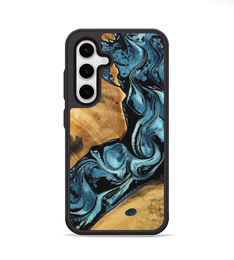 Galaxy S25 Plus Wood Phone Case - Verona (Blue, 746944)