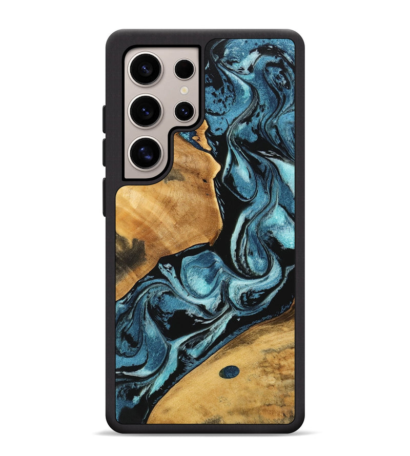 Galaxy S25 Ultra Wood Phone Case - Verona (Blue, 746944)