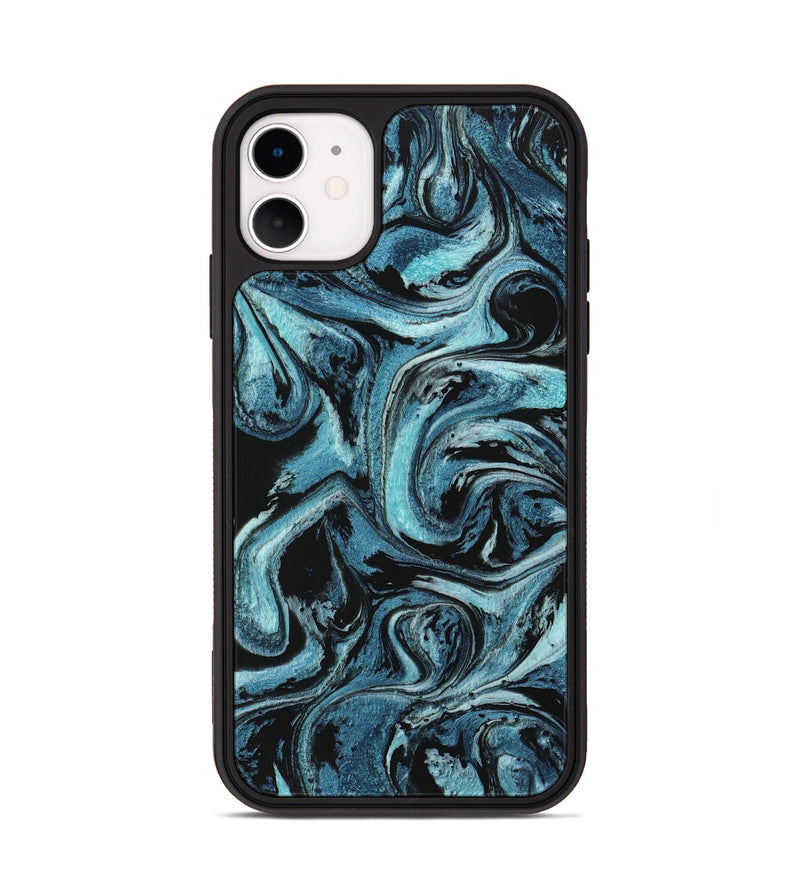 iPhone 11 ResinArt Phone Case - Carter (Blue, 746945)