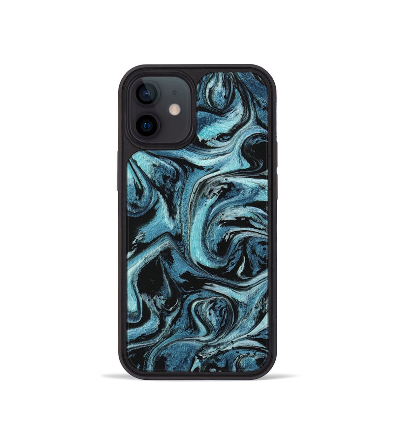 iPhone 12 mini ResinArt Phone Case - Carter (Blue, 746945)