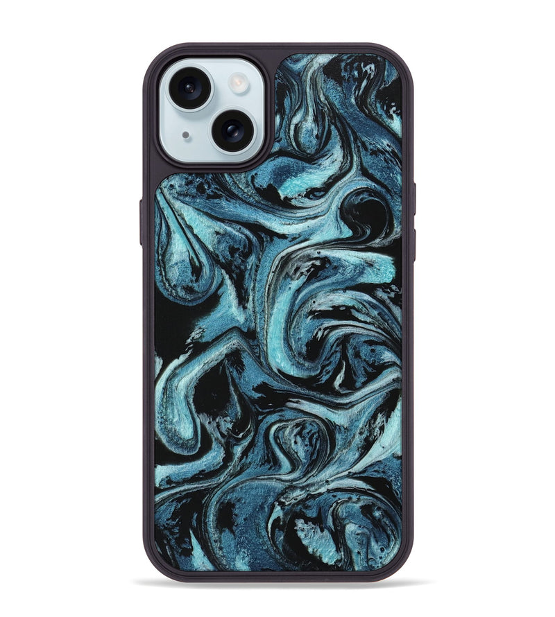 iPhone 15 Plus ResinArt Phone Case - Carter (Blue, 746945)