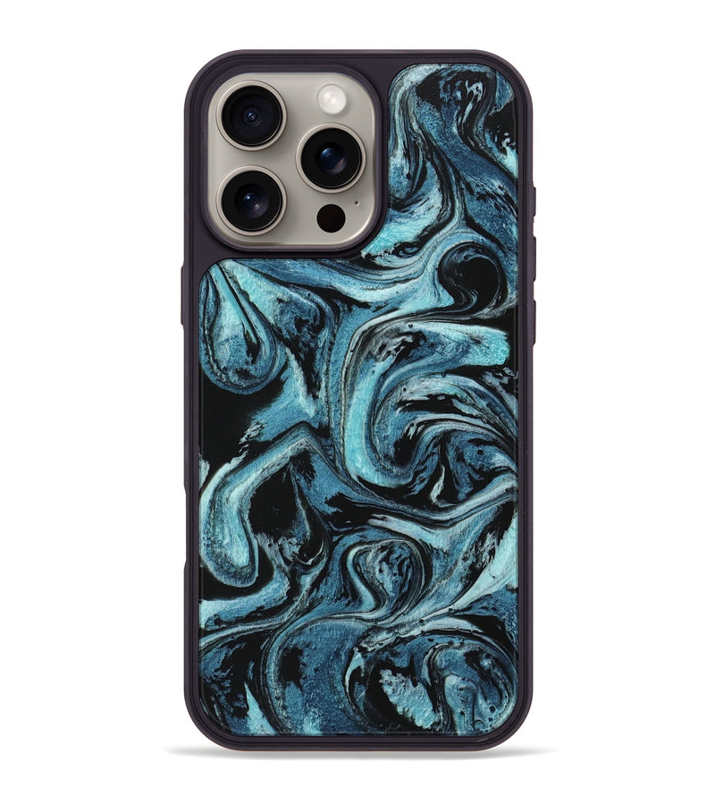 iPhone 16 Pro Max ResinArt Phone Case - Carter (Blue, 746945)