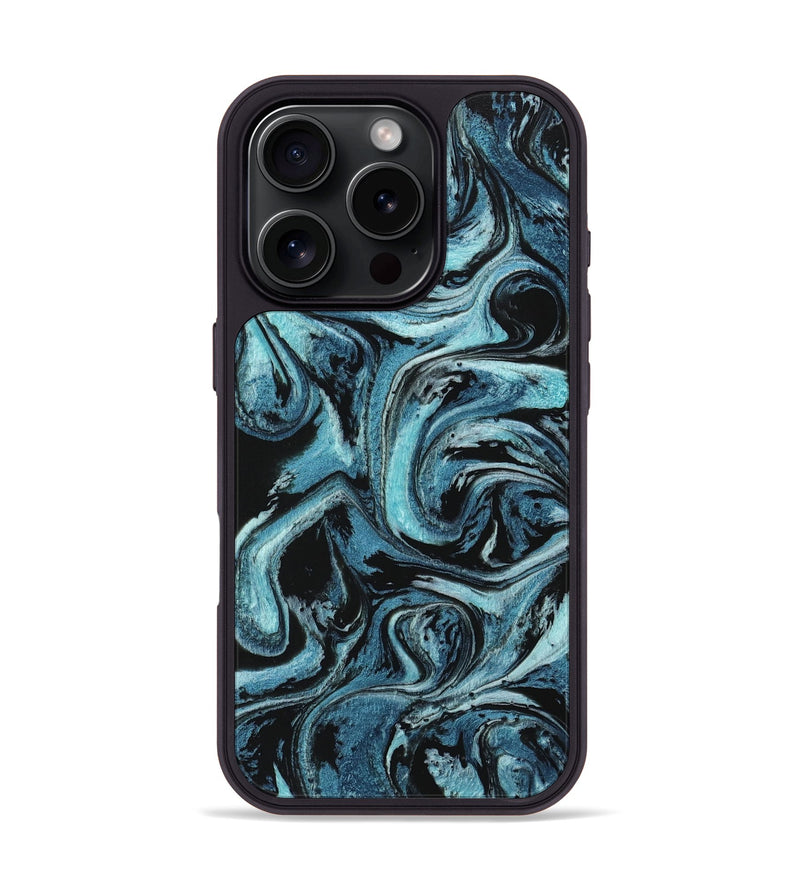 iPhone 16 Pro ResinArt Phone Case - Carter (Blue, 746945)