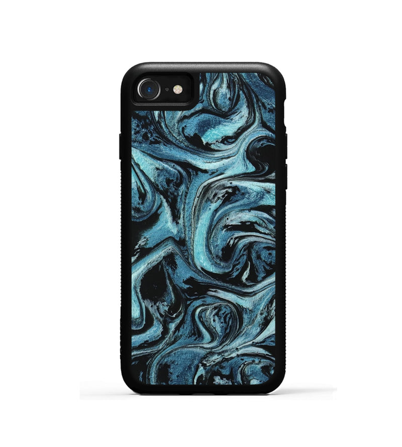 iPhone SE ResinArt Phone Case - Carter (Blue, 746945)