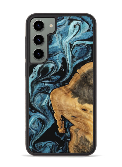 Galaxy S23 Plus Wood Phone Case - Cara (Blue, 746946)