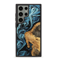 Galaxy S23 Ultra Wood Phone Case - Cara (Blue, 746946)