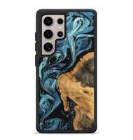 Galaxy S25 Ultra Wood Phone Case - Cara (Blue, 746946)