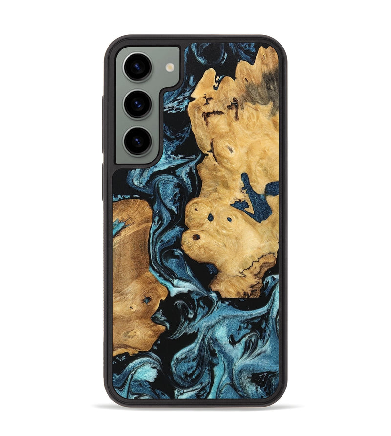 Galaxy S23 Plus Wood Phone Case - Lyndon (Blue, 746947)