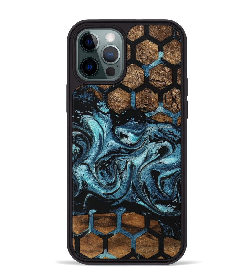 iPhone 12 Pro Max Wood Phone Case - Frankie (Pattern, 746948)