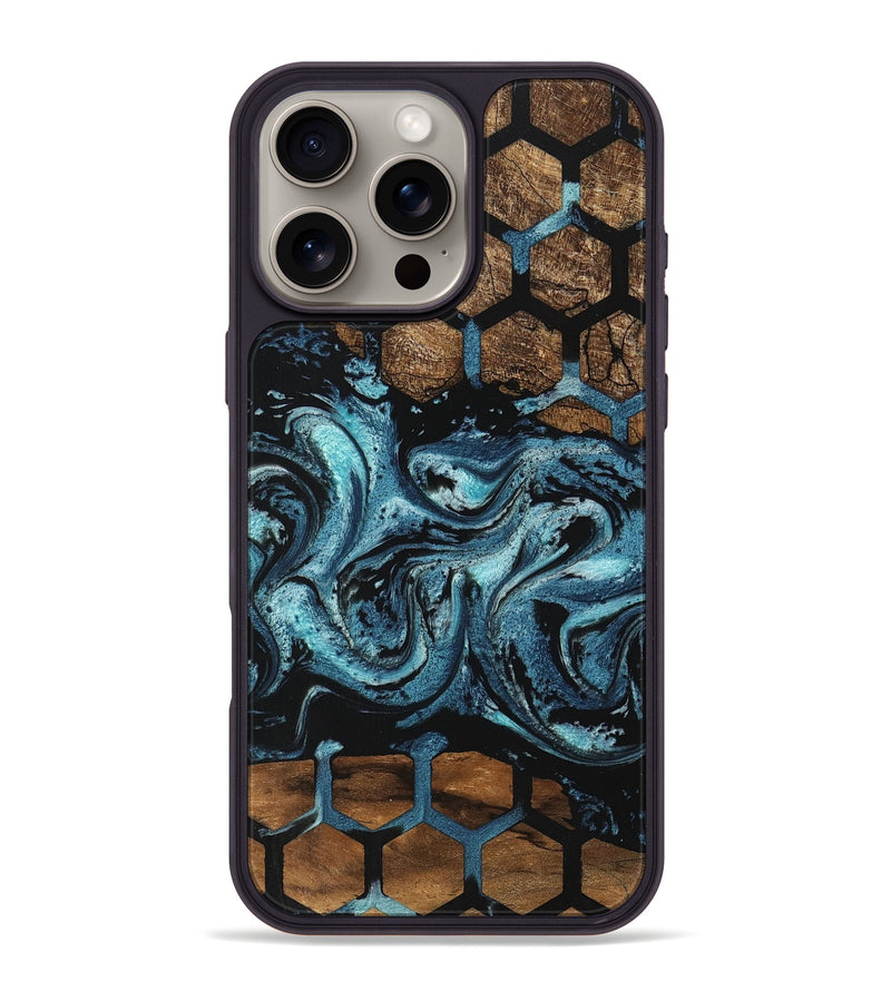 iPhone 16 Pro Max Wood Phone Case - Frankie (Pattern, 746948)