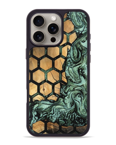 iPhone 16 Pro Max Wood Phone Case - Kaitlyn (Pattern, 746955)