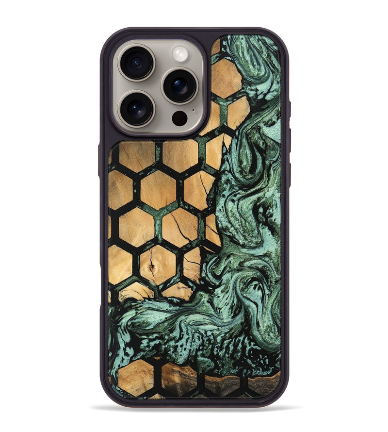 iPhone 16 Pro Max Wood Phone Case - Kaitlyn (Pattern, 746955)