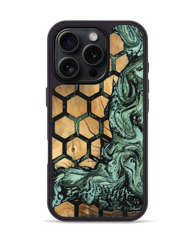 iPhone 16 Pro Wood Phone Case - Kaitlyn (Pattern, 746955)