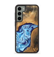 Galaxy S23 Plus Wood Phone Case - Al (Blue, 746957)