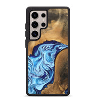 Galaxy S25 Ultra Wood Phone Case - Al (Blue, 746957)