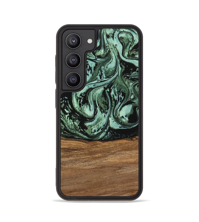 Galaxy S23 Wood Phone Case - Hester (Green, 746959)