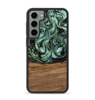 Galaxy S23 Plus Wood Phone Case - Hester (Green, 746959)