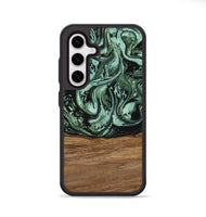 Galaxy S25 Wood Phone Case - Hester (Green, 746959)