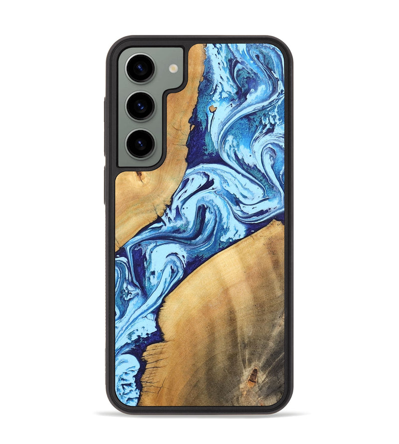 Galaxy S23 Plus Wood Phone Case - Tory (Blue, 746961)