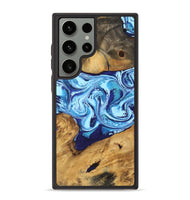 Galaxy S23 Ultra Wood Phone Case - Janiah (Blue, 746963)