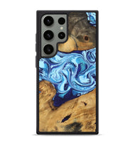 Galaxy S24 Ultra Wood Phone Case - Janiah (Blue, 746963)