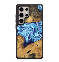 Galaxy S25 Ultra Wood Phone Case - Janiah (Blue, 746963)