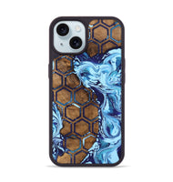 iPhone 15 Wood Phone Case - Tamie (Pattern, 746965)