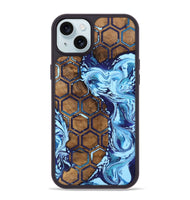 iPhone 15 Plus Wood Phone Case - Tamie (Pattern, 746965)