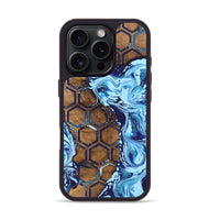 iPhone 16 Pro Wood Phone Case - Tamie (Pattern, 746965)