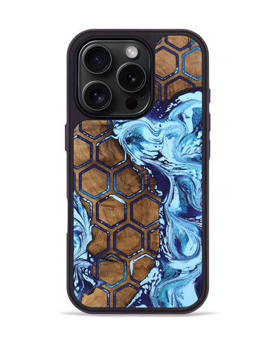 iPhone 16 Pro Wood Phone Case - Tamie (Pattern, 746965)